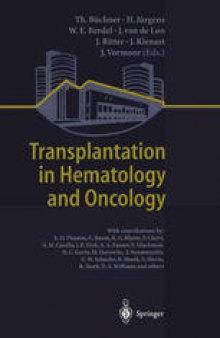 Transplantation in Hematology and Oncology