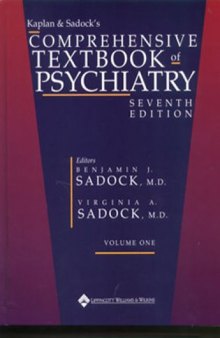 Kap & Sad Comprehensive Textbook of Psychiatry