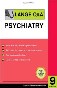 LANGE Q&A: Psychiatry (Lange Q&a S.)