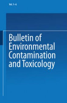 Bulletin of Environmental Contamination and Toxicology