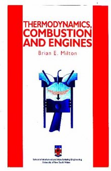 Thermodynamics, combustion and engines