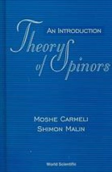 Theory of spinors : an introduction