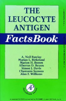 Leucocyte Antigen FactsBook