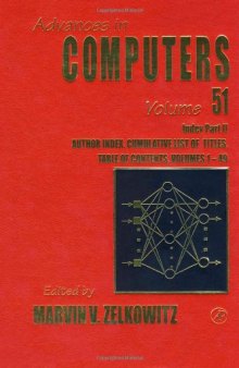 Cumulative Subject and Author Indexes for Volumes 1-49, Part II