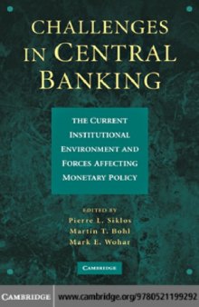 Challenges in Central Banking