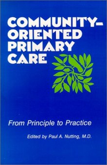 Community-Oriented Primary Care: From Principle to Practice