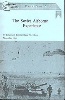 The Soviet Airborne Experience