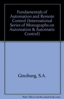 Fundamentals of Automation and Remote Control