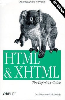 HTML & XHTML : The Definitive Guide