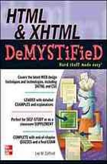 HTML & XHTML demystified