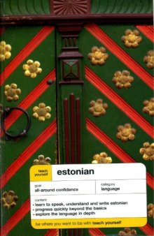 Teach Yourself Estonian (Book only)