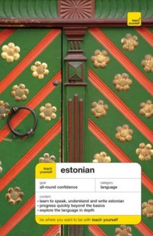 Teach Yourself Estonian Complete Course