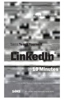 Teach Yourself LinkedIn in 10 Minutes 