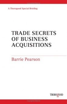 Trade Secrets of Successfully Acquiring Unquoted Companies