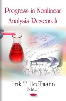 Progress in nonlinear analysis research