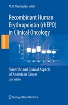 Recombinant Human Erythropoietin (rhEPO) in Clinical Oncology: Scientific and Clinical Aspects of Anemia in Cancer