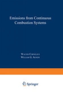 Emissions from Continuous Combustion Systems: Proceedings of the Symposium on Emissions from Continuous Combustion Systems held at the General Motors Research Laboratories Warren, Michigan September 27–28, 1971