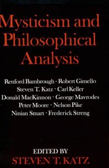 Mysticism and Philosophical Analysis  