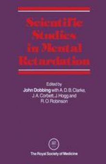 Scientific Studies in Mental Retardation