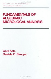 Fundamentals of algebraic microlocal analysis