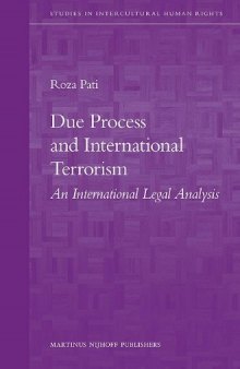 Due Process and International Terrorism (Studies in Intercultural Human Rights)