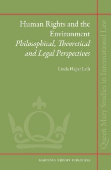 Human Rights and the Environment (Queen Mary Studies in International Law)  