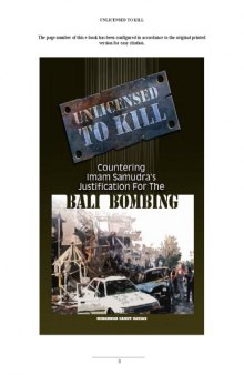 Unlicensed to Kill: Countering Imam Samudra's Justification for the Bali Bombing