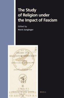 The Study of Religion Under the Impact of Fascism (Numen Book)