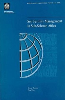 Soil fertility management in sub-Saharan Africa, Volumes 23-408