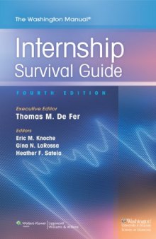The Washington Manual Internship Survival Guide, 4th Edition