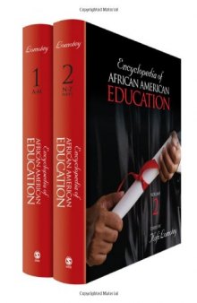 Encyclopedia of African American Education (1 & 2 Volume Set)