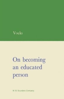 On Becoming an Educated Person