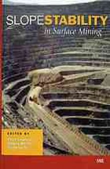 Slope stability in surface mining