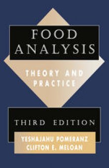 Food Analysis: Theory and Practice