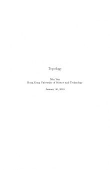 Introduction to topology: Theory and applications