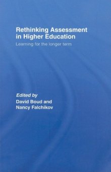 Rethinking assessment in higher education: Learning for the longer term