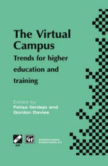 The Virtual Campus: Trends for higher education and training