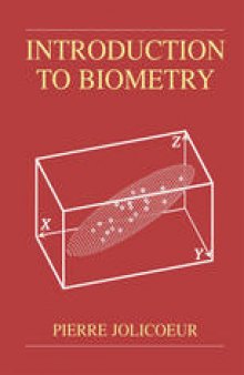 Introduction to Biometry