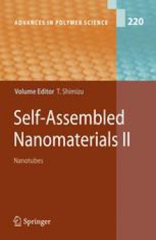 Self-Assembled Nanomaterials II: Nanotubes