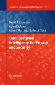 Computational Intelligence for Privacy and Security