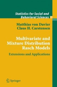 Multivariate and mixture distribution Rasch models: extensions and applications