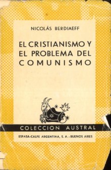 El Cristianismo y el problema del Comunismo