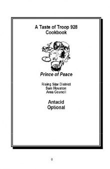 Ebook - Troop 928 Trail Recipes Chili Recipes