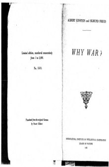 Why War?