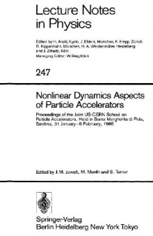 Nonlinear dynamics aspects on particle accelerators