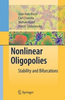 Nonlinear Oligopolies: Stability and Bifurcations
