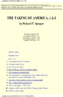 The Taking of America 1-2-3