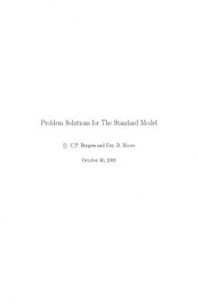 Instructor’s Solution Manuals to The Standard Model_A Primer