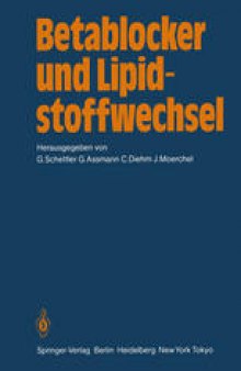 Betablocker und Lipidstoffwechsel