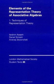 Elements of the representation theory of associative algebras